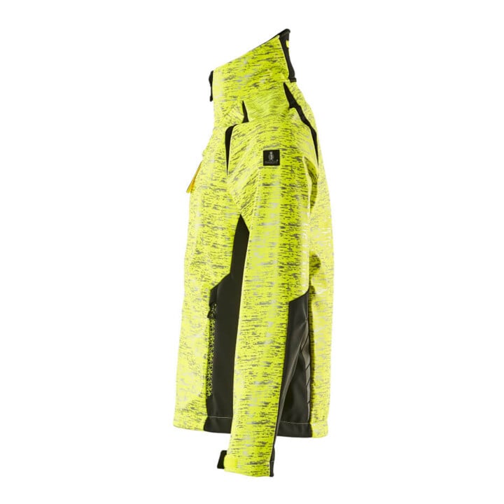 Mascot Soft Shell Jacke Damen M hi-vis gelb schwarz Reflexeffekte