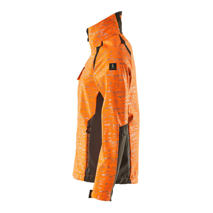 Mascot Soft Shell Jacke Damen XL hi-vis orange/dunkelanthrazit Reflexeffekte