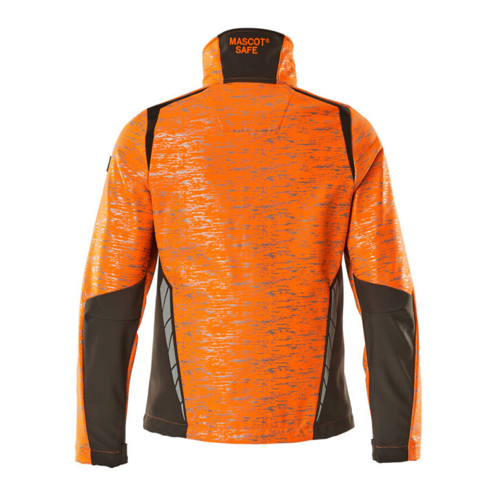 Mascot Soft Shell Jacke Damen XL hi-vis orange/dunkelanthrazit Reflexeffekte