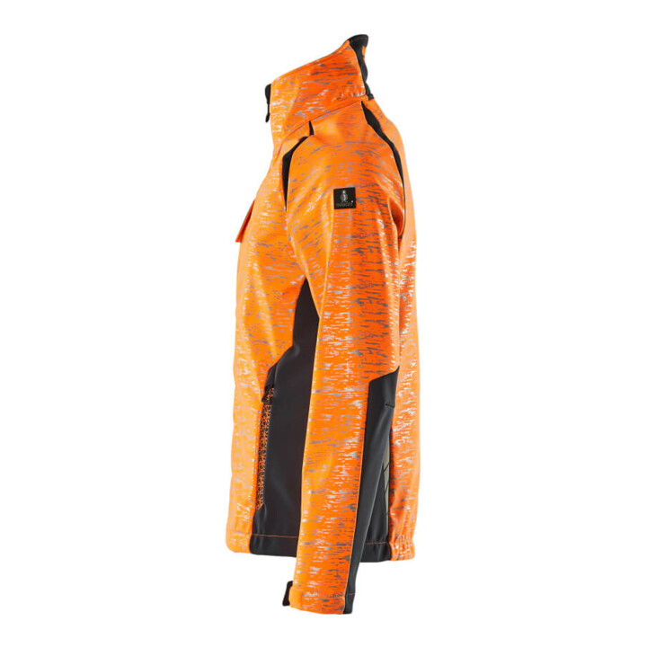 Mascot Soft Shell Jacke Damen XL hi-vis orange/schwarzblau Reflexeffekte