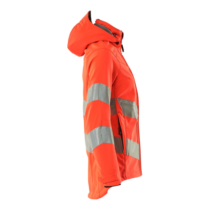 Mascot Soft Shell Jacke Damenmodell Größe M hi-vis rot