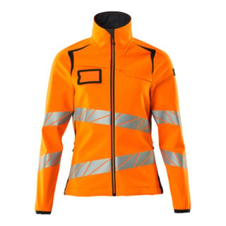 Mascot Soft Shell Jacke Damenpassform 4XL hi-vis orange/schwarzblau