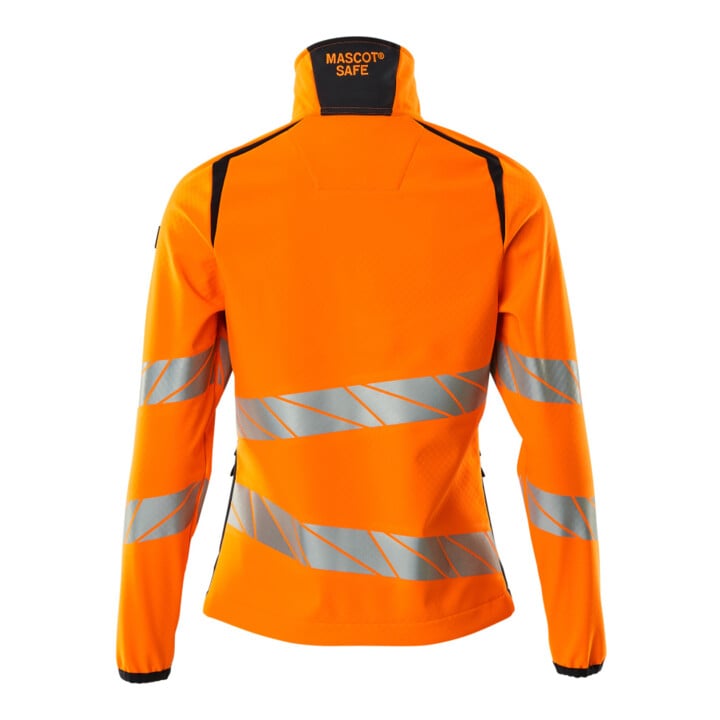 Mascot Soft Shell Jacke Damenpassform 4XL hi-vis orange/schwarzblau