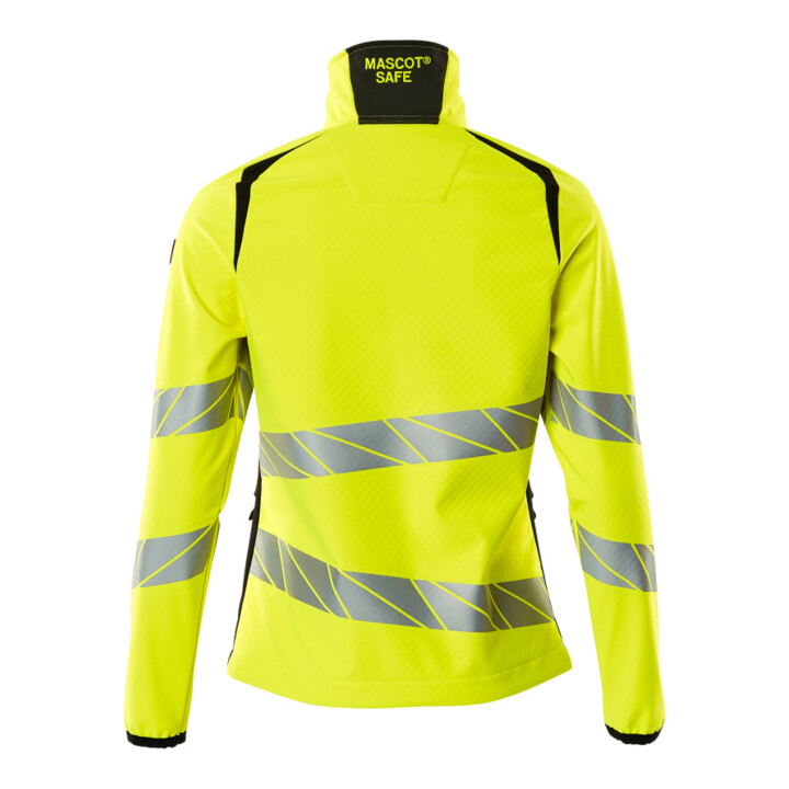 Mascot Soft Shell Jacke Damenpassform L hi-vis gelb/schwarz