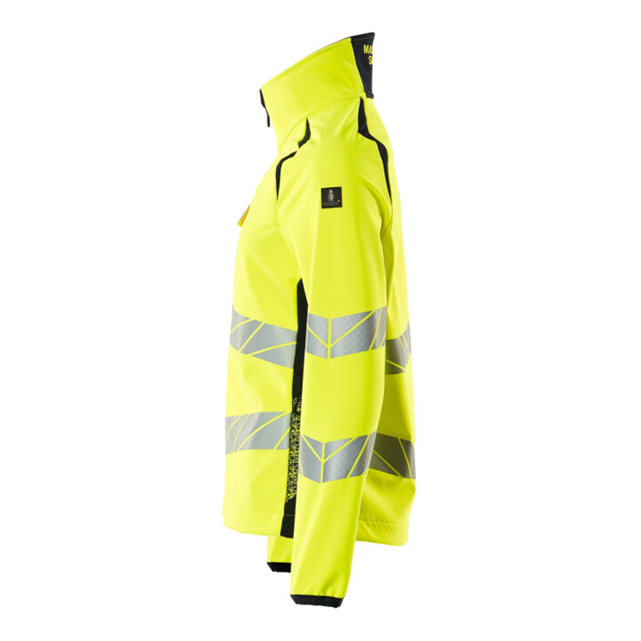 Mascot Soft Shell Jacke Damenpassform L hi-vis gelb/schwarzblau