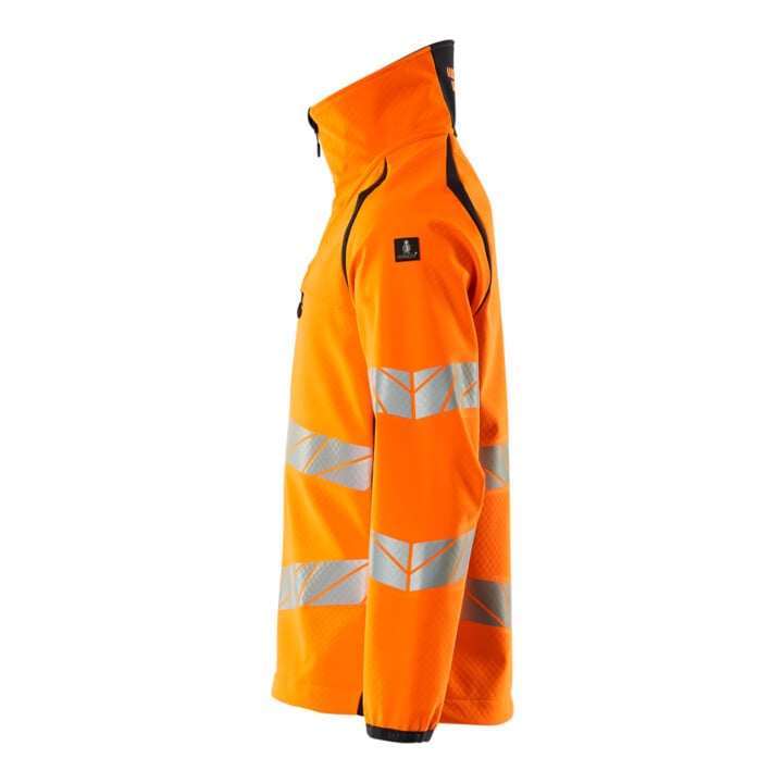Mascot Soft Shell Jacke Größe L hi-vis orange/schwarzblau