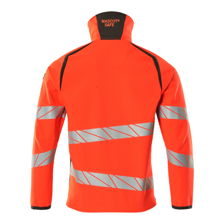 Mascot Soft Shell Jacke Größe L hi-vis rot/dunkelanthrazit