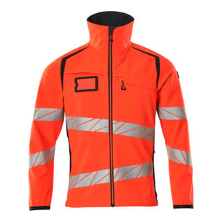 Mascot Soft Shell Jacke Größe L Hi-vis rot/schwarzblau