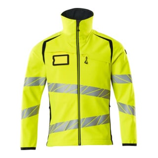 Mascot Soft Shell Jacke Größe M hi-vis gelb/schwarzblau