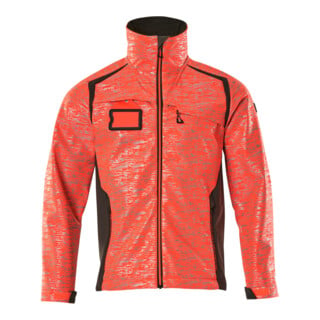 Mascot Soft Shell Jacke Größe M hi-vis rot/dunkelanthrazit Reflexeffekte