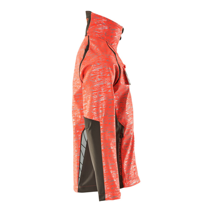 Mascot Soft Shell Jacke Größe M hi-vis rot/dunkelanthrazit Reflexeffekte