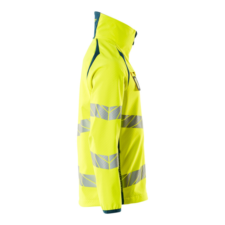 Mascot Soft Shell Jacke Größe S hi-vis gelb/dunkelpetroleum