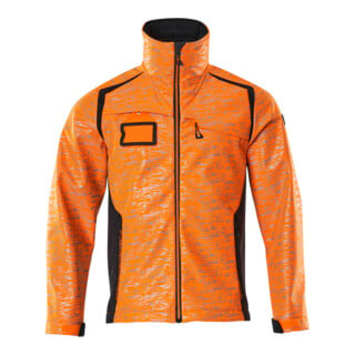 Mascot Soft Shell Jacke Größe S hi-vis orange schwarzblau mit Reflexeffekte