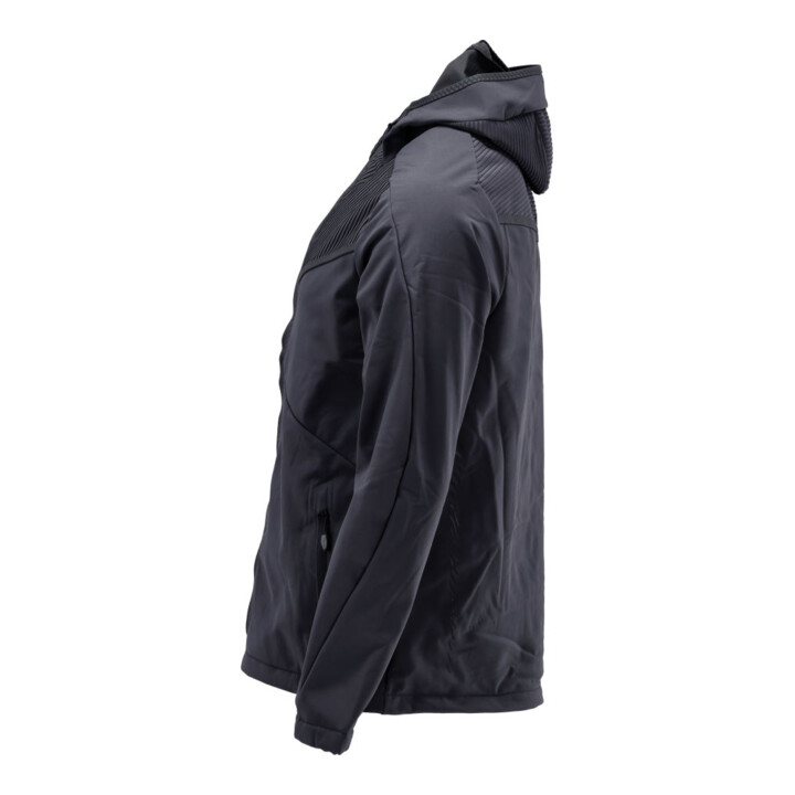 Mascot Soft Shell Jacke Kapuze Gr. S schwarzblau