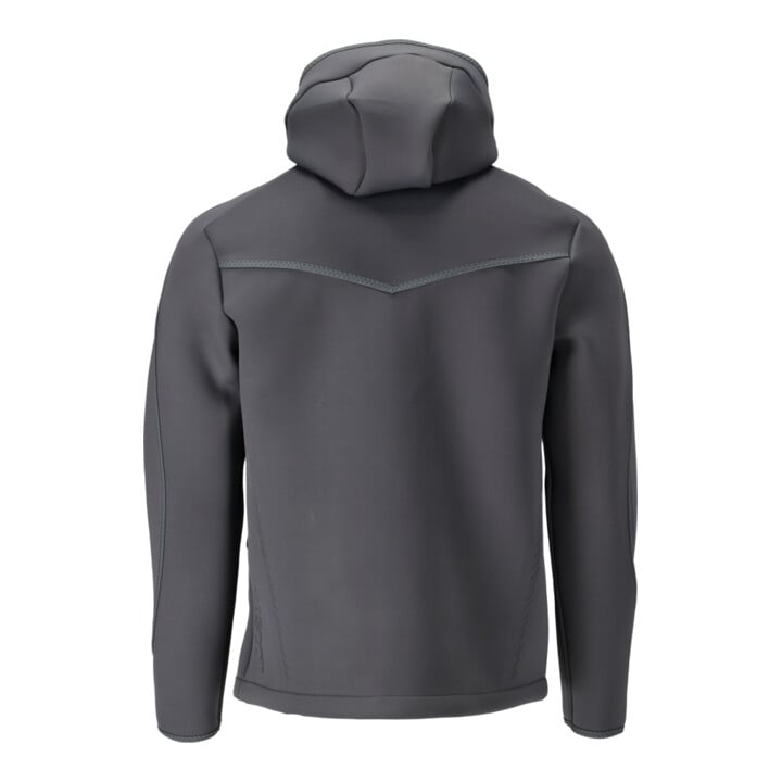 MASCOT Soft Shell Jacke Kapuze moderne Passform Anthrazitgrau Gr. XS
