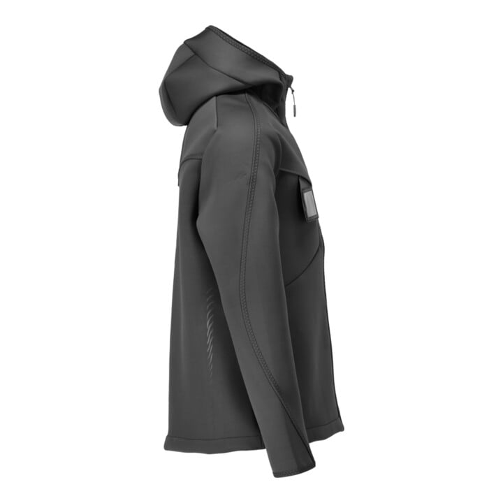 Mascot Soft Shell Jacke Kapuze moderne Passform schwarz Gr. S