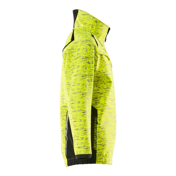 Mascot Soft Shell Jacke Kinder Größe 104 hi-vis gelb/schwarz Reflexeffekte