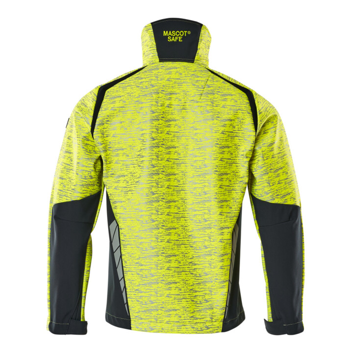 Mascot Soft Shell Jacke L hi-vis gelb schwarzblau Reflexeffekte