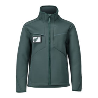 Mascot Soft Shell Jacke L waldgrün moderne Passform