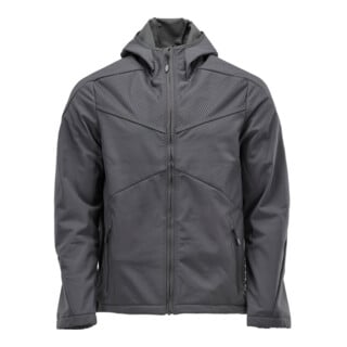 Mascot Soft Shell Jacke mit Kapuze Größe S Anthrazitgrau