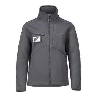 Mascot Soft Shell Jacke moderne Passform Größe M Anthrazitgrau