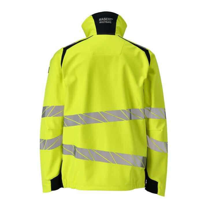 Mascot Soft Shell Jacke Multisafe 4XL hi-vis gelb/schwarzblau