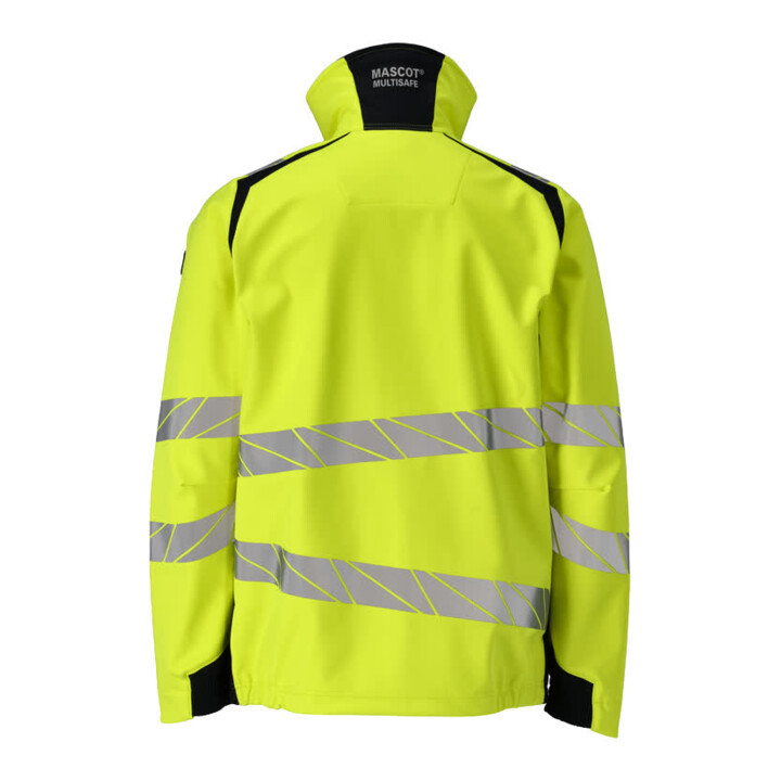 Mascot Soft Shell Jacke Multisafe Gr. L hi-vis gelb/schwarzblau