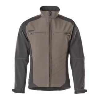 Mascot Softshelljacke Dresden dunkelanthrazit/schwarz Größe 3XL