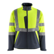 Mascot Softshelljacke Kiama Gelb/Schwarzblau