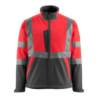 Mascot Softshelljacke Kiama hi-vis rot/dunkelanthrazit Größe L