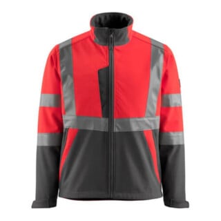 Mascot Softshelljacke Kiama rot/dunkelanthrazit