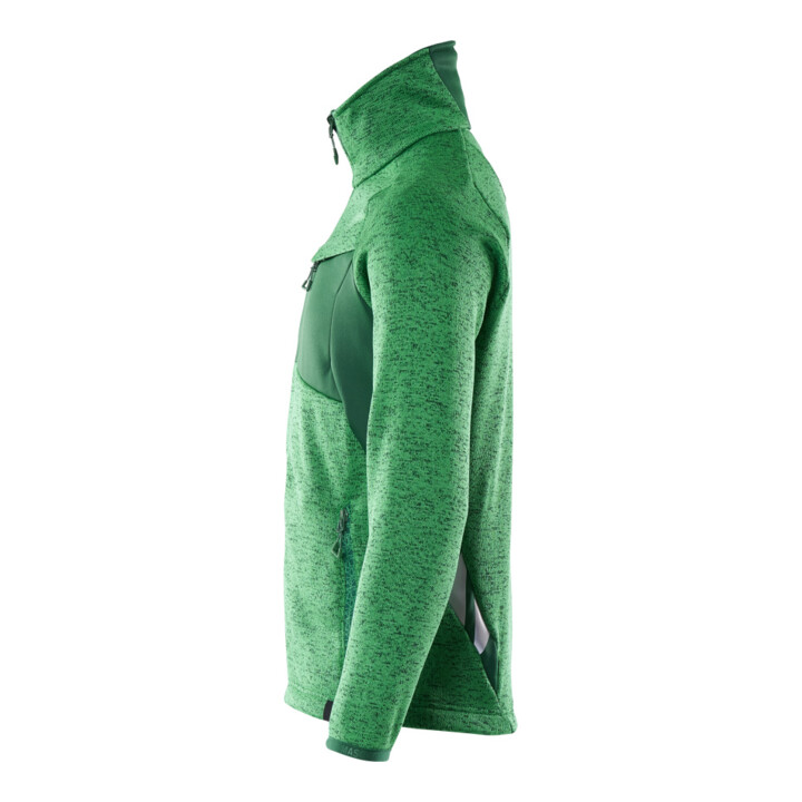 Mascot Strickjacke Strickpullover XL grasgrün/grün mit Reißverschluss