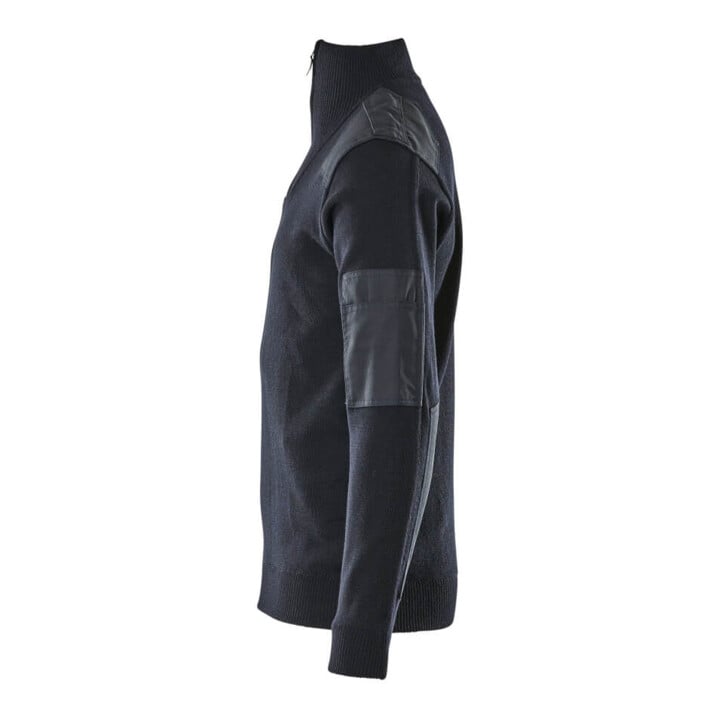 Mascot Strickpullover 2XL schwarzblau mit Verstärkungen Wolle