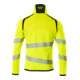 Mascot Strickpullover 3XL hi-vis gelb/schwarz kurz Reißverschluss