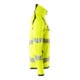 Mascot Strickpullover 3XL hi-vis gelb/schwarzblau kurz Reißverschluss