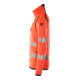 Mascot Strickpullover 3XL Hi-vis rot/schwarzblau kurz Reißverschluss