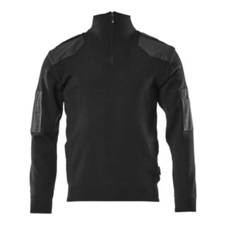 Mascot Strickpullover 3XL schwarz mit Verstärkungen Wolle