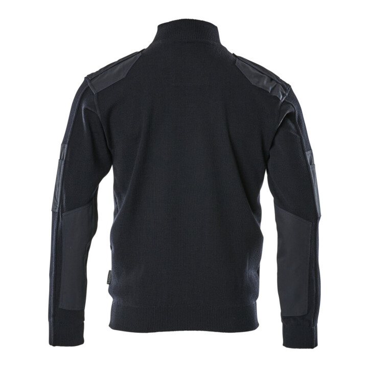 Mascot Strickpullover Größe M schwarzblau mit Verstärkungen