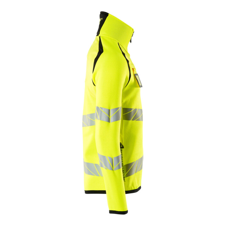 Mascot Strickpullover kurz Reißverschluss 2XL hi-vis gelb/schwarz