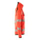 Mascot Strickpullover kurz Reißverschluss Größe L Hi-vis rot/schwarzblau