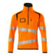 Mascot Strickpullover kurz Reißverschluss Größe M hi-vis orange/schwarzblau
