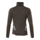 Mascot Strickpullover mit Reißverschluss Damen Strickjacke XL dunkelanthrazit/schwarz