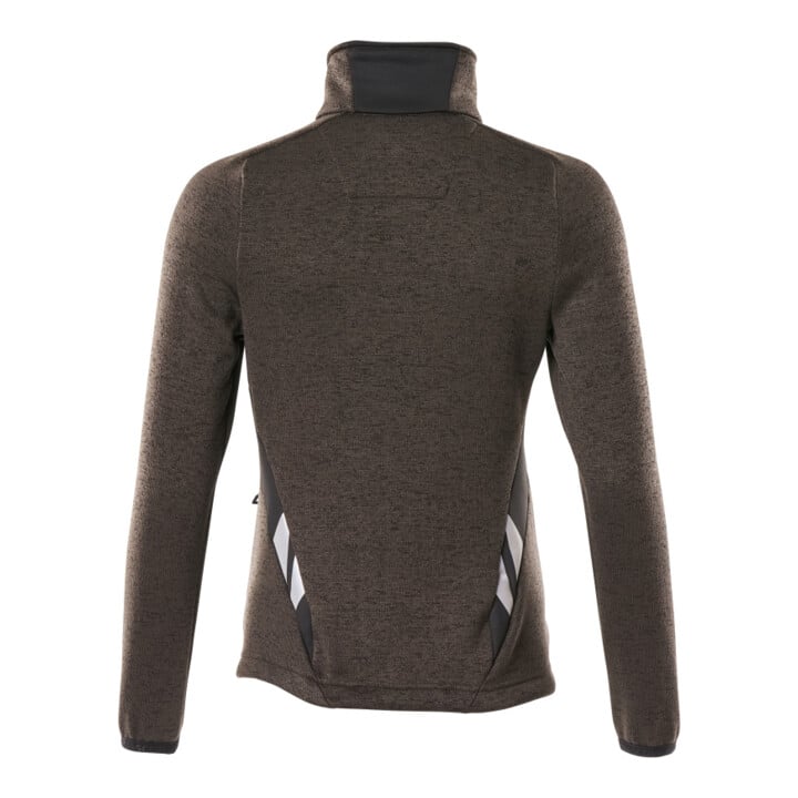 Mascot Strickpullover mit Reißverschluss Damen Strickjacke XL dunkelanthrazit/schwarz