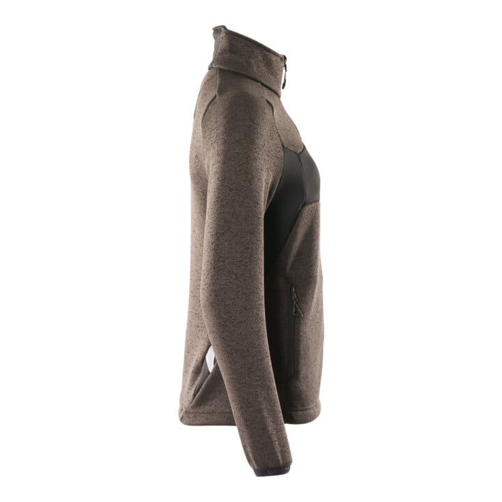 Mascot Strickpullover mit Reißverschluss Damen Strickjacke XL dunkelanthrazit/schwarz
