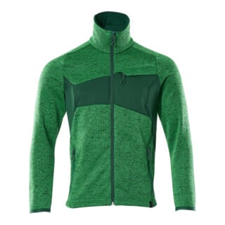 Mascot Strickpullover mit Reißverschluss Größe L grasgrün