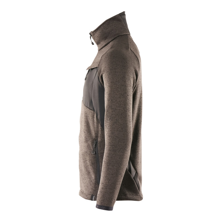 Mascot Strickpullover mit Reißverschluss Strickjacke Größe S dunkelanthrazit/schwarz
