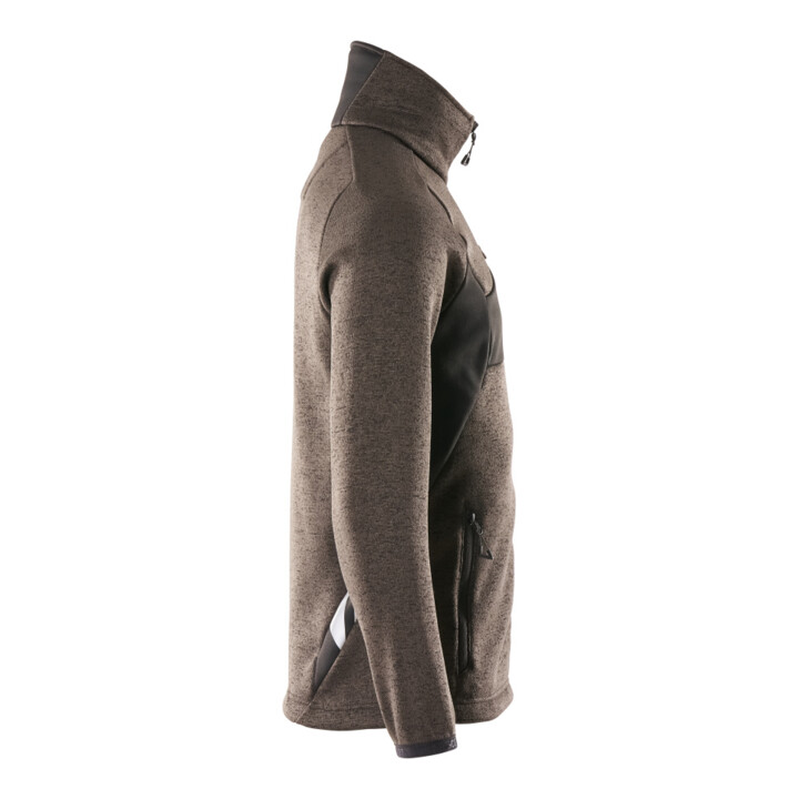 Mascot Strickpullover mit Reißverschluss Strickjacke Größe S dunkelanthrazit/schwarz