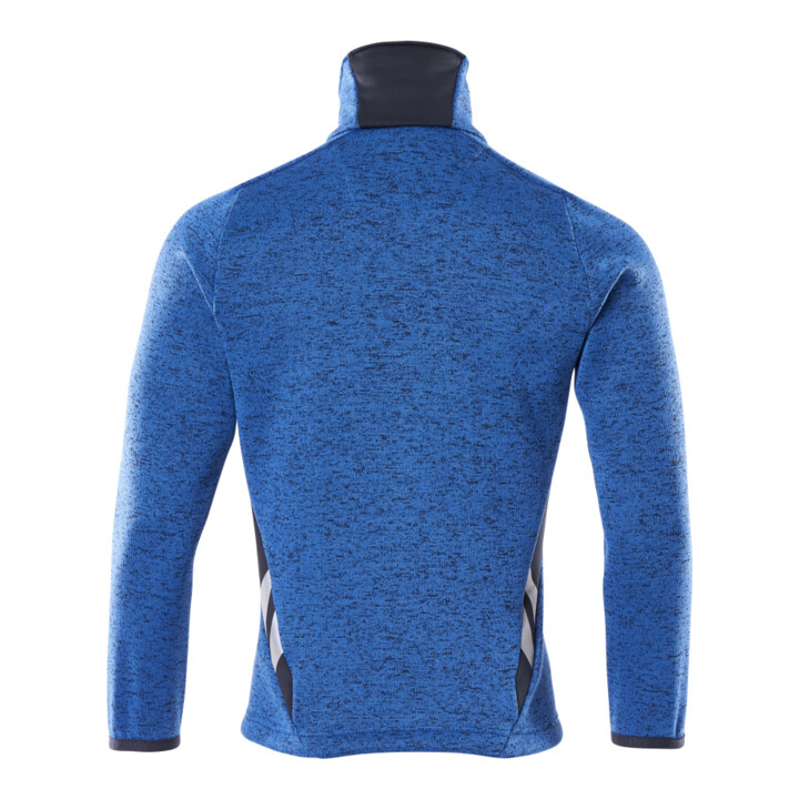 Mascot Strickpullover mit Reißverschluss Strickjacke XS azurblau/schwarzblau