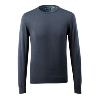 Mascot Strickpullover runder Halsausschnitt Größe S schwarzblau