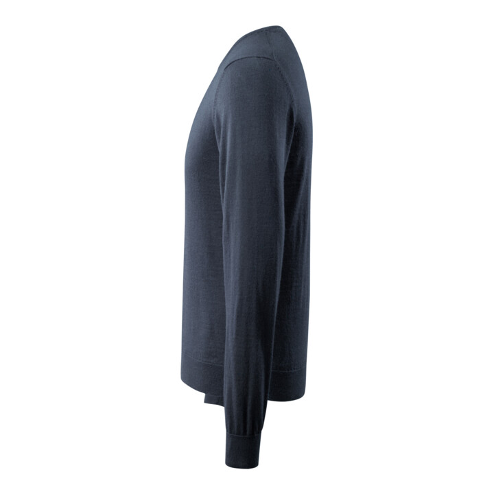 Mascot Strickpullover runder Halsausschnitt Größe S schwarzblau